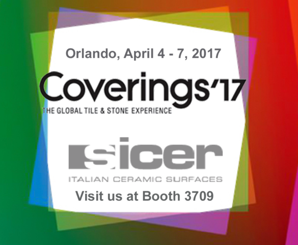 Sicer will be at Coverings 2017